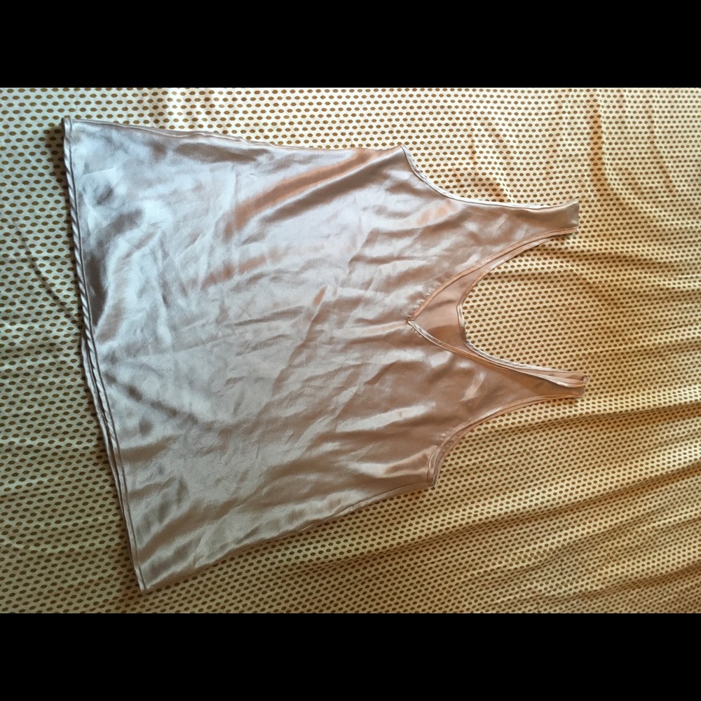Pearly Vintage silk top