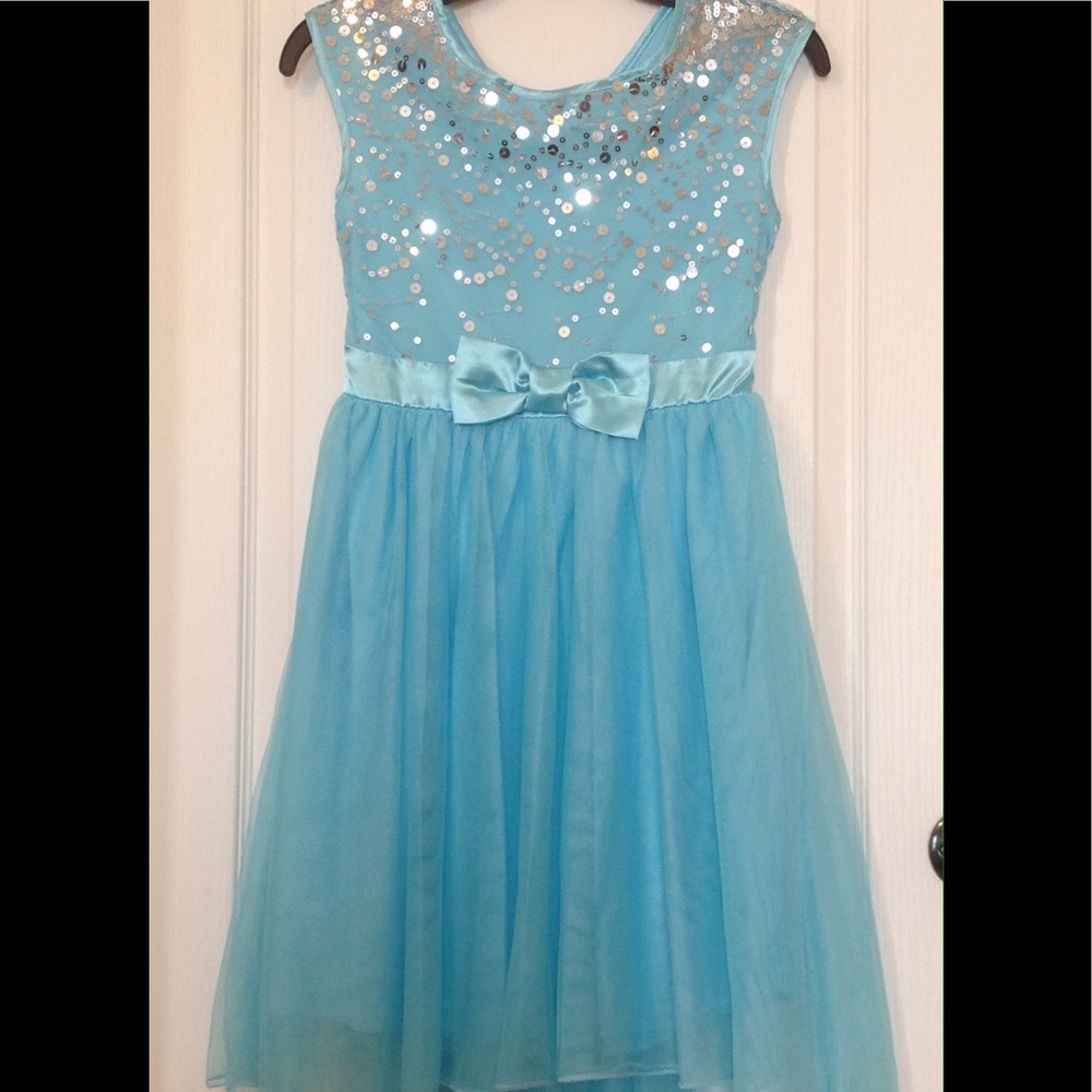 EUC Speechless girls sleeveless formal dress