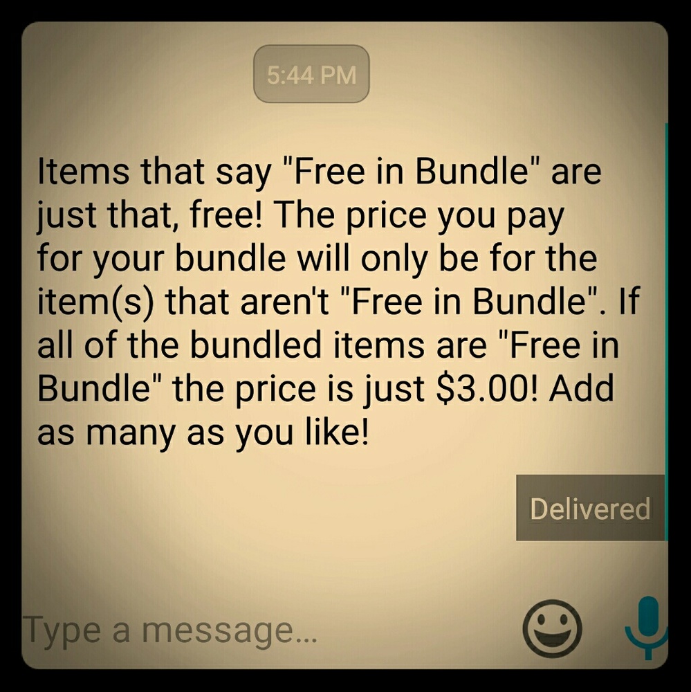 "Free in Bundle"