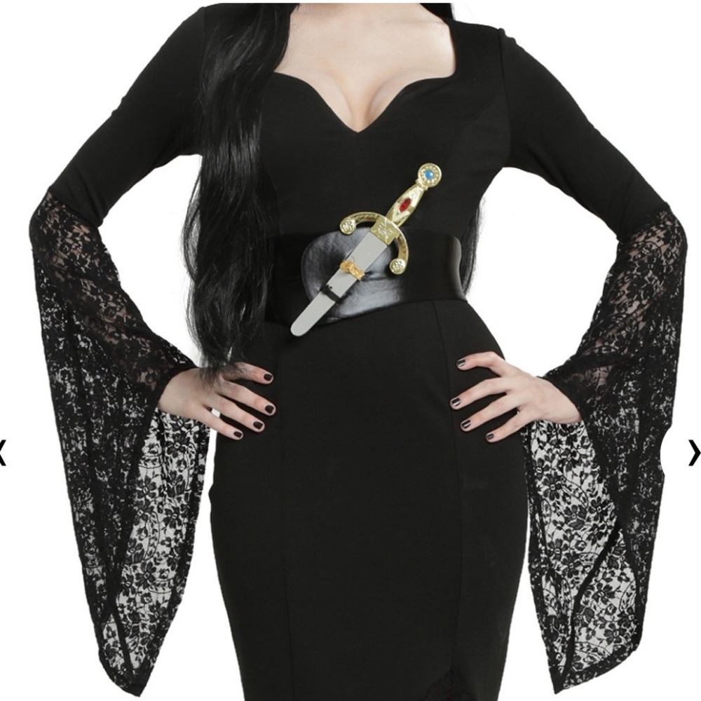 Hot Topic Black Dress Morticia/Elvira