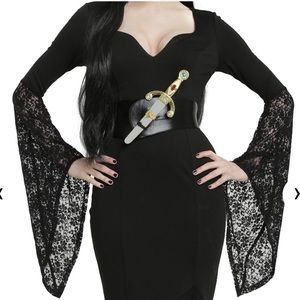 Hot Topic Black Dress Morticia/Elvira