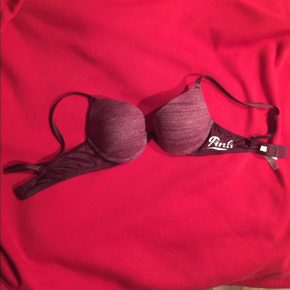 🚨ON SALE🚨Pink Victoria's Secret Push Up Bra 34A