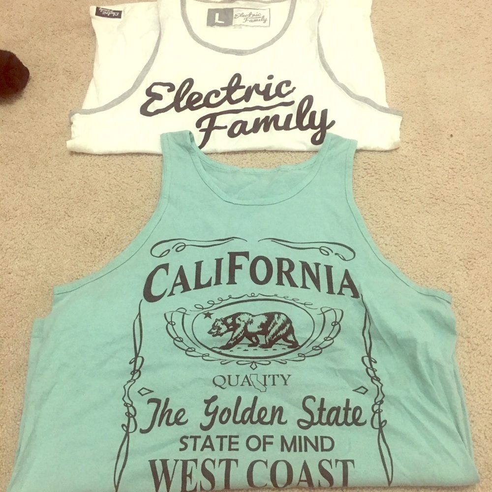 Bundle deal! Two men tank top