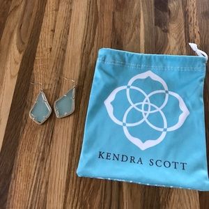 Kendra Scott Mint earrings.