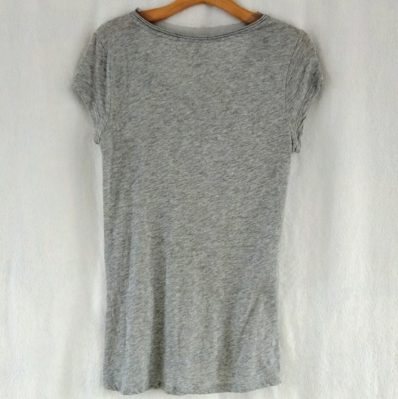 Grey Roses Lauren Conrad T-shirt - Picture 2 of 5