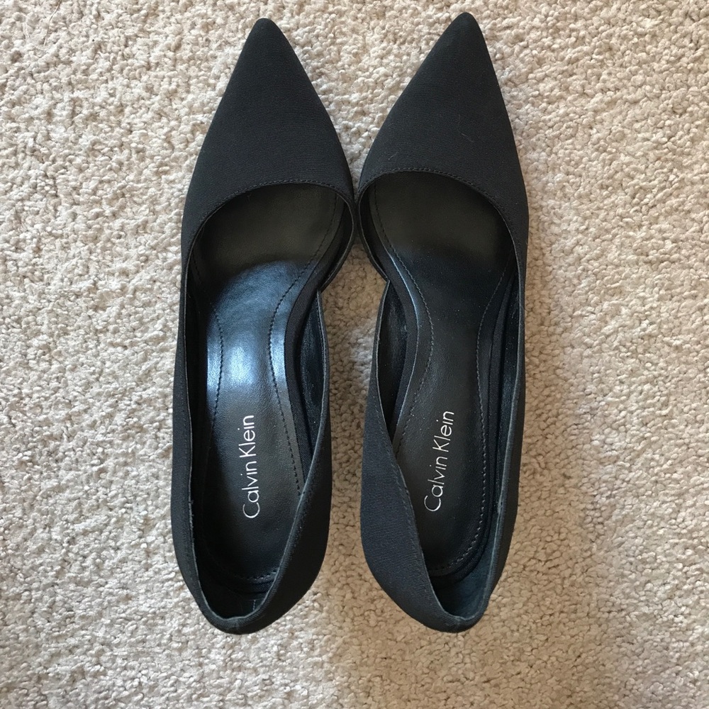 Calvin Klein Black Heels✨