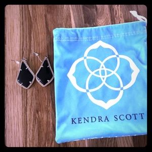 Kendra Scott black earrings