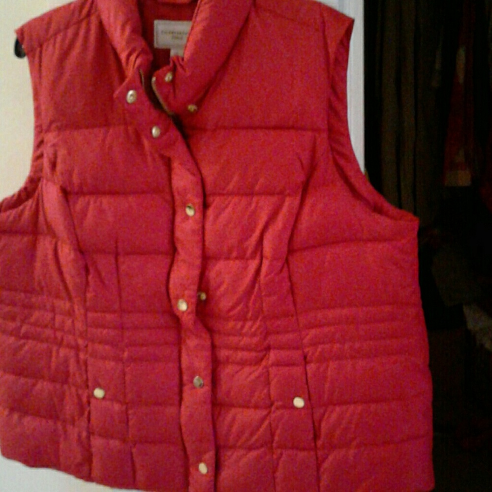 CharterClub Red Vest