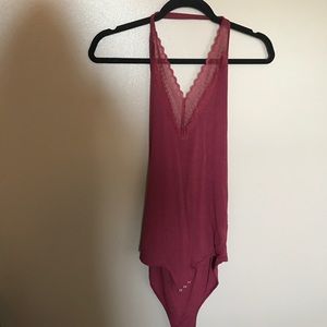 Halter top body suit