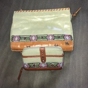 The Sak matching purse and wallet