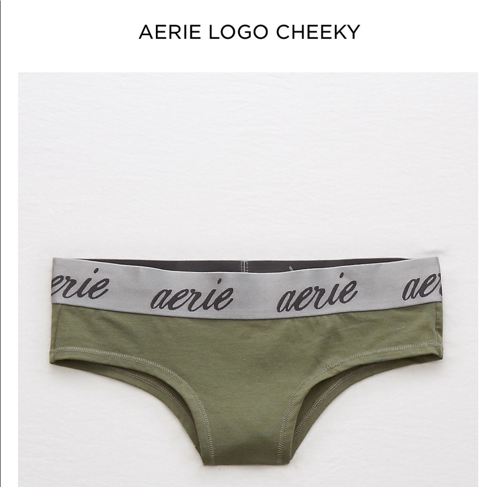 Aerie logo underwear NWT