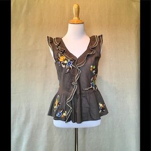 Anthropologie Lithe Top