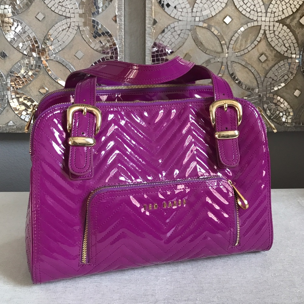 Ted Baker patent leather bag