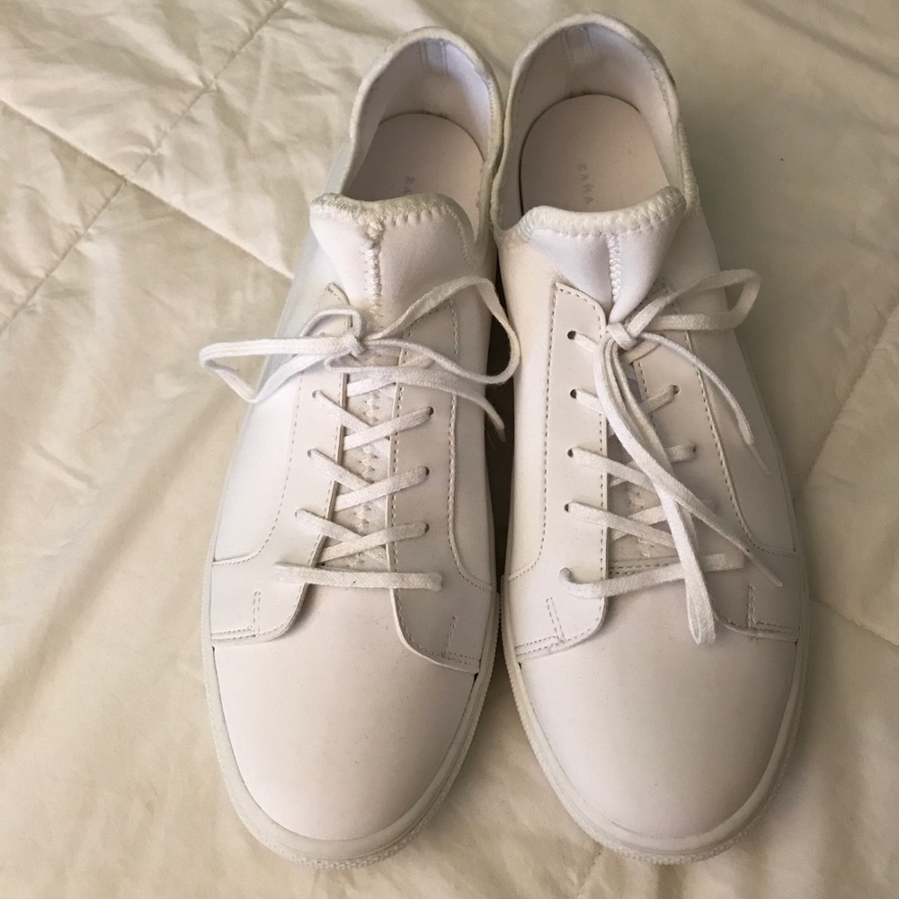 🔴 White Zara Man Sneaker🔴