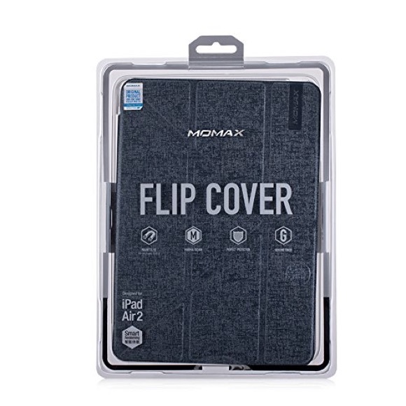 New Momax Flip Smart Cover for Apple iPad air 2. - Picture 5 of 8