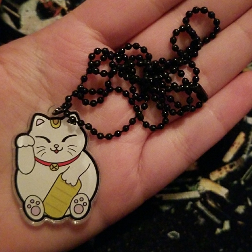cute cat necklace