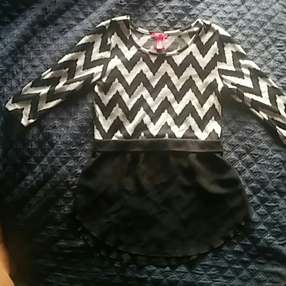 Black & Gray Dress Shirt