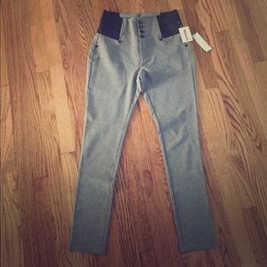 Grey high wasted leggings