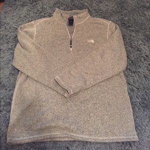 Khaki / Tan North Face Pullover