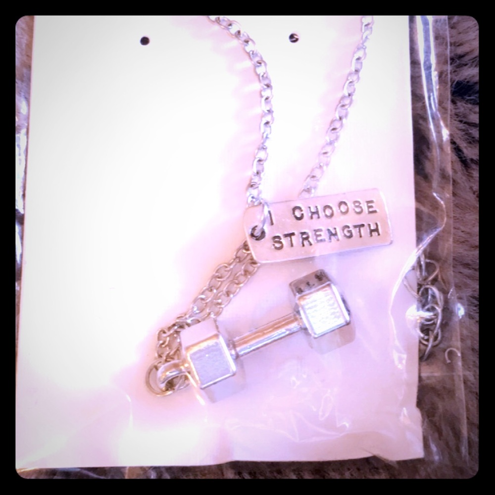 I Choose Strength Fashion Jewelry