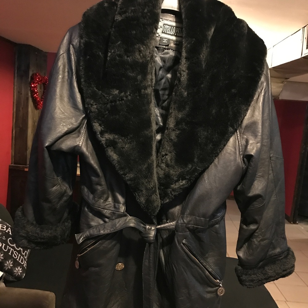 Large Leather Jacket