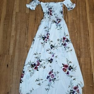 Off the shoulder dress