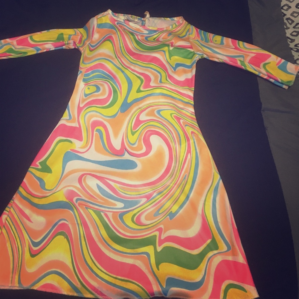 Groovy baby retro disco hippie dress/costume