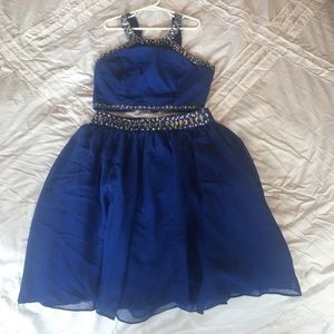 Two piece homecoming/party dress