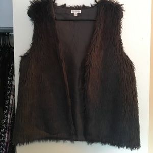 Charming Charlie's faux fur vest