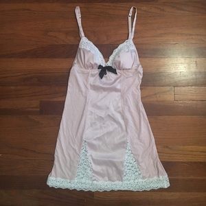 VS pink and lace babydoll dress. BNWOT.