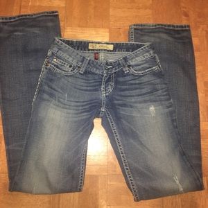 BKE Stella boot cut jeans