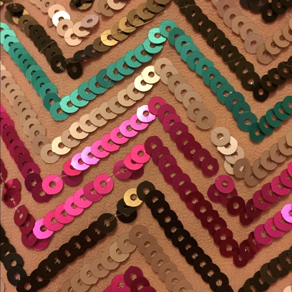 Sequins Mini Skirt NWT - Picture 2 of 4