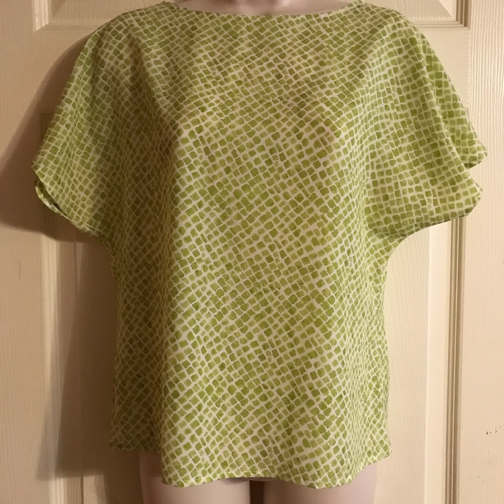 LOFT  Ann Taylor printed Top