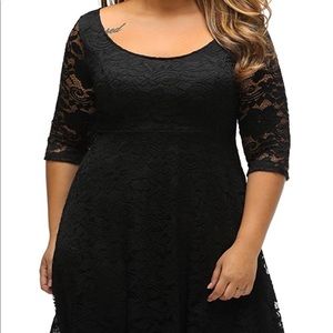 Black Lace Dress NWOT