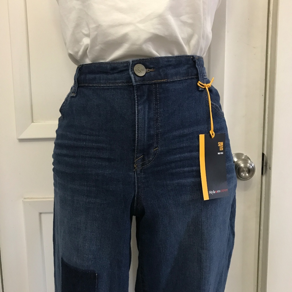 Style & Co Slim Leg Jeans - Picture 4 of 8