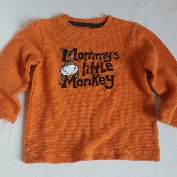 "Mommys Little Monkey" Toddler Boys 2pc Set - Picture 2 of 3