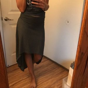 High-Low skirt