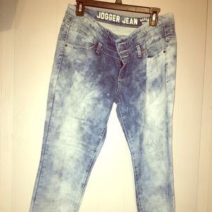 Jogger skinny jeans