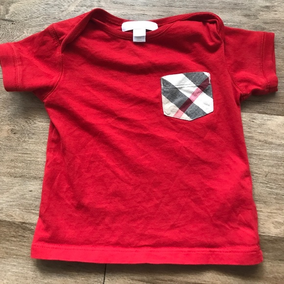 baby burberry shirt