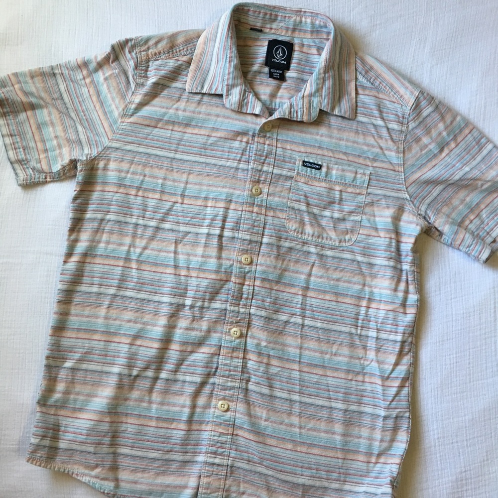 Boy's Volcom Dress Shirt - Size M
