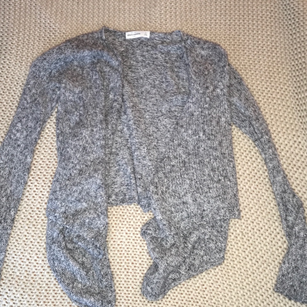 Grey Abercrombie sweater