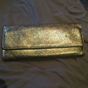 Hobo Sadie Wallet Gold