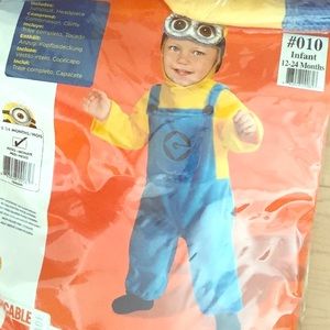Infant minion costume