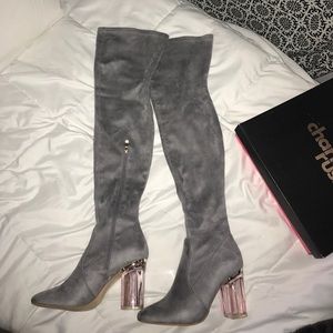 Over the knee boots