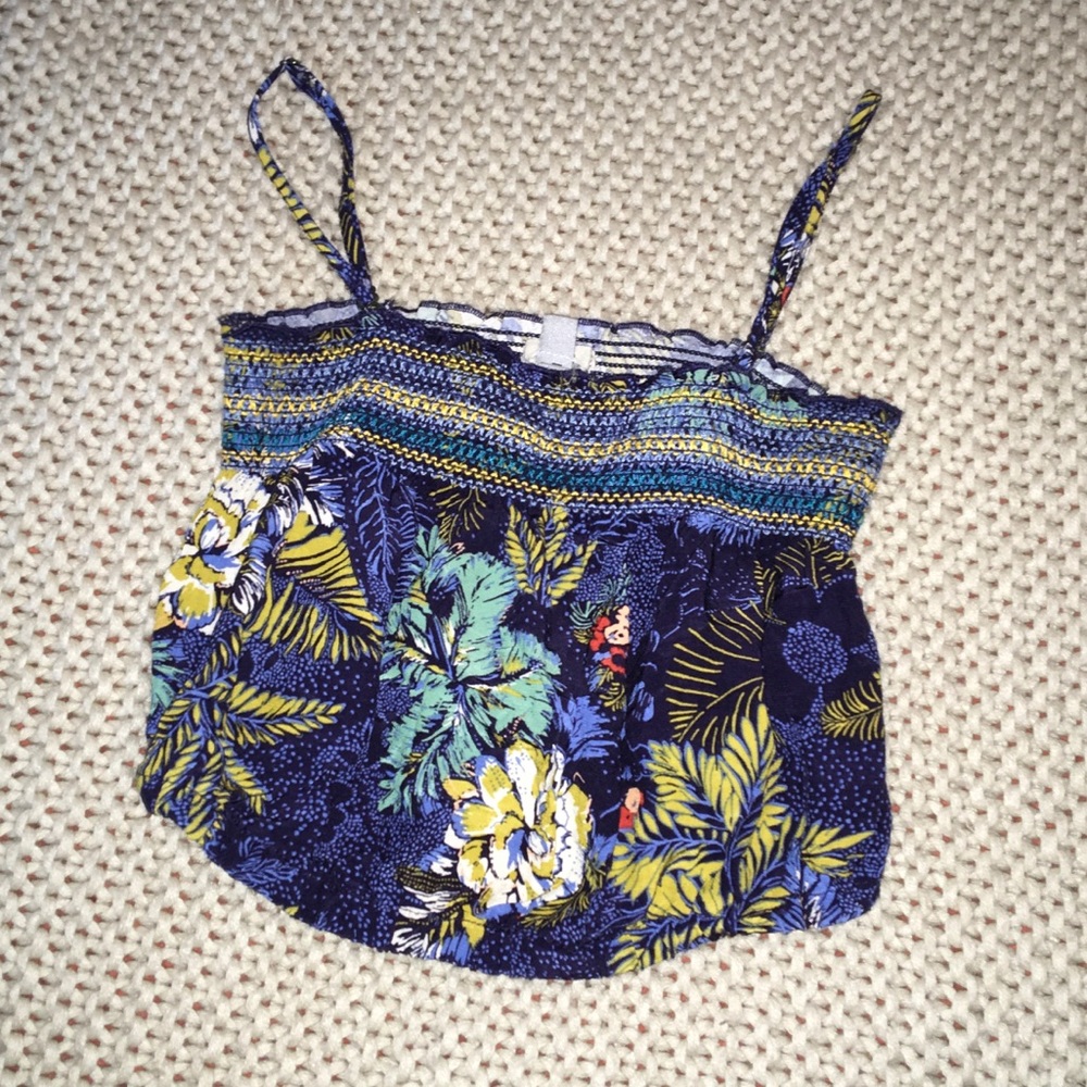 Blue urban outfitters crop top