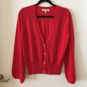 ❤️Juicy Couture Red Cardigan - Size S