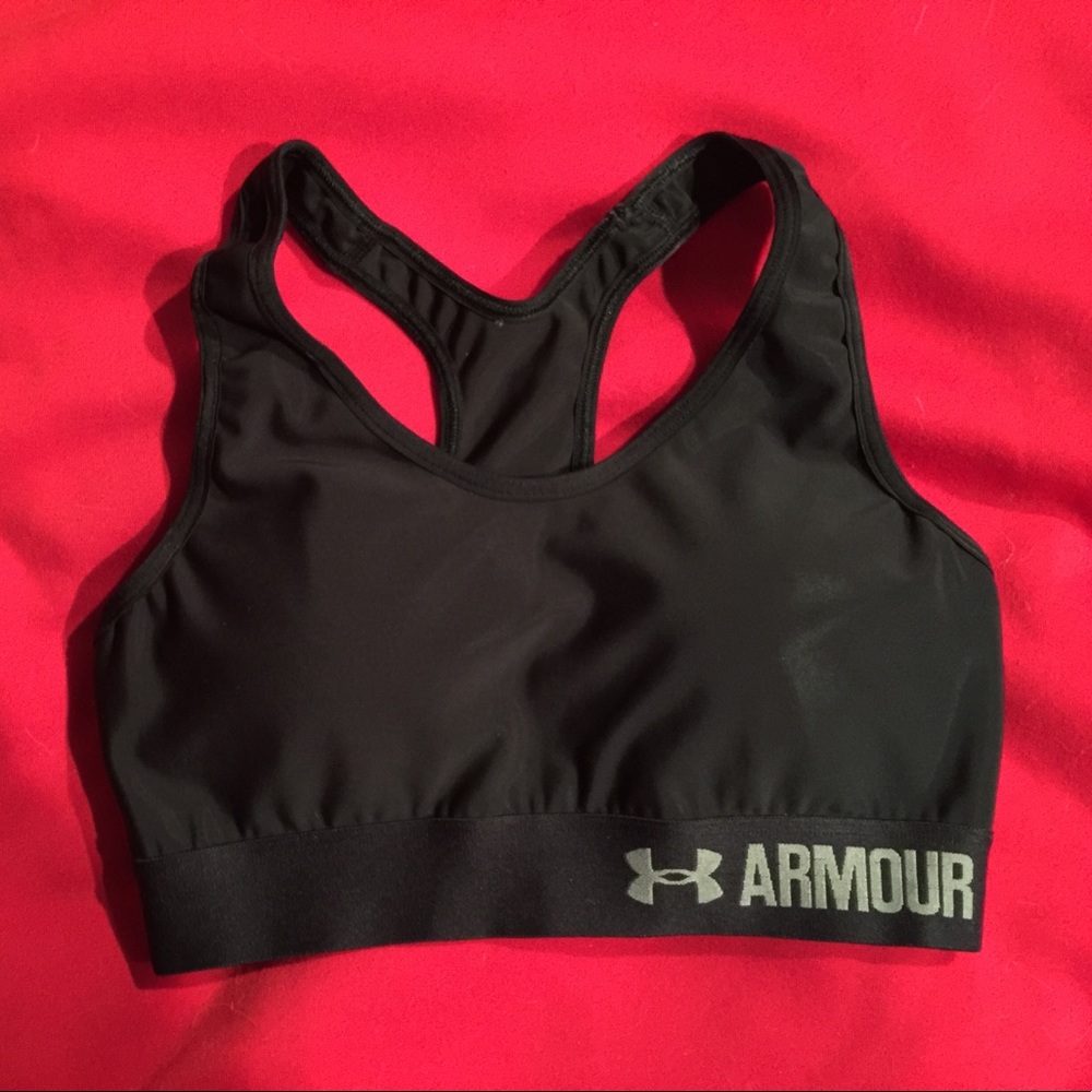 Black Under Armour Sports Bra S