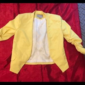 Yellow Blazer