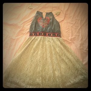 DressUp lace and demon boho halter