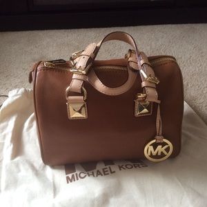 Authentic (NEW) Michael Kors Leather Satchel